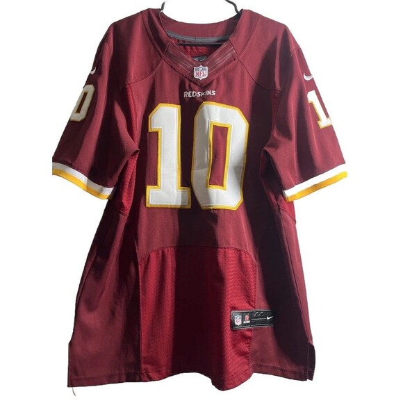 Redskins #10 ROBERT GRIFFIN Nike ELITE Throwback Jersey Sizes 44Washington - Picture 1 of 9